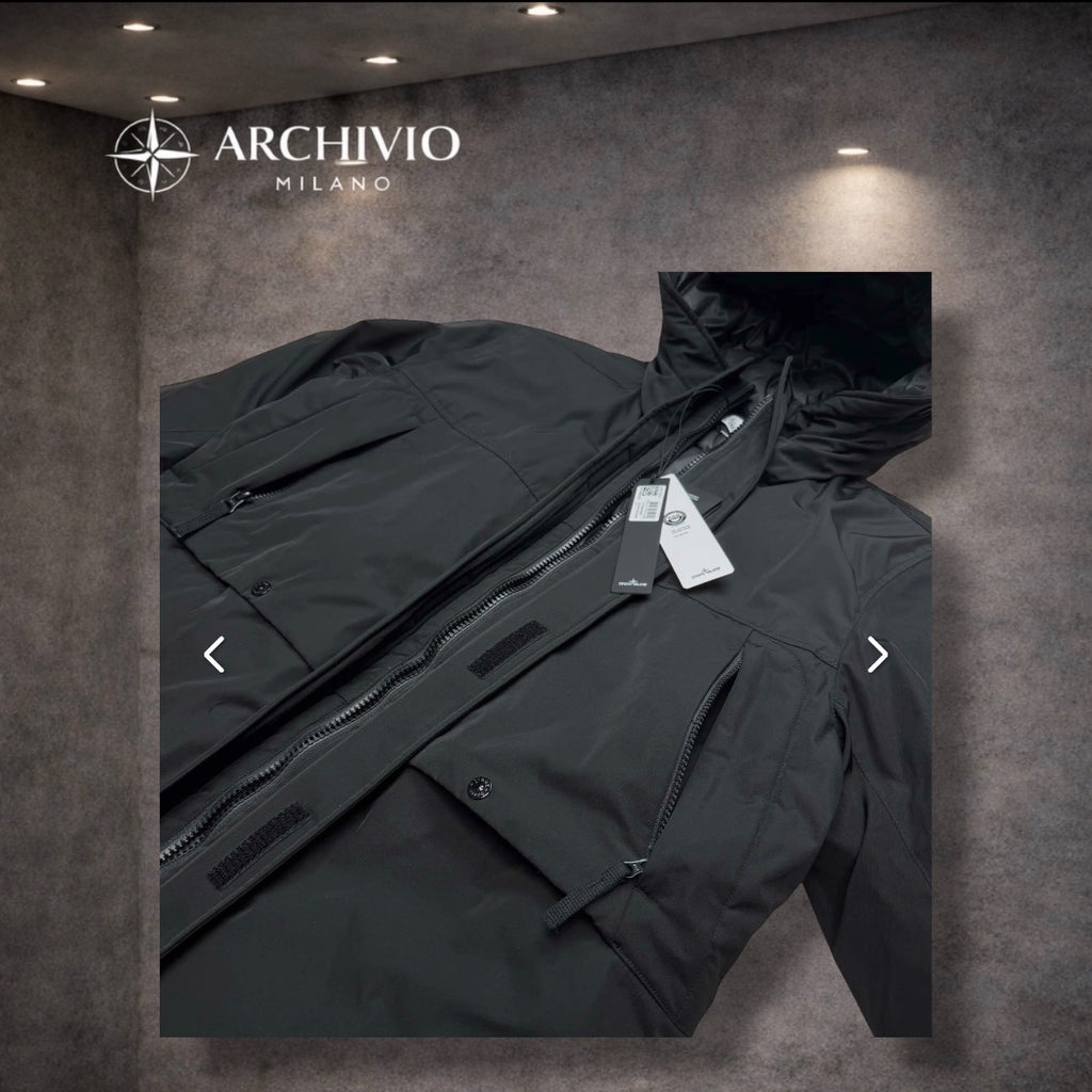 STONE ISLAND PARKA EN DUVET MICRO TWILL