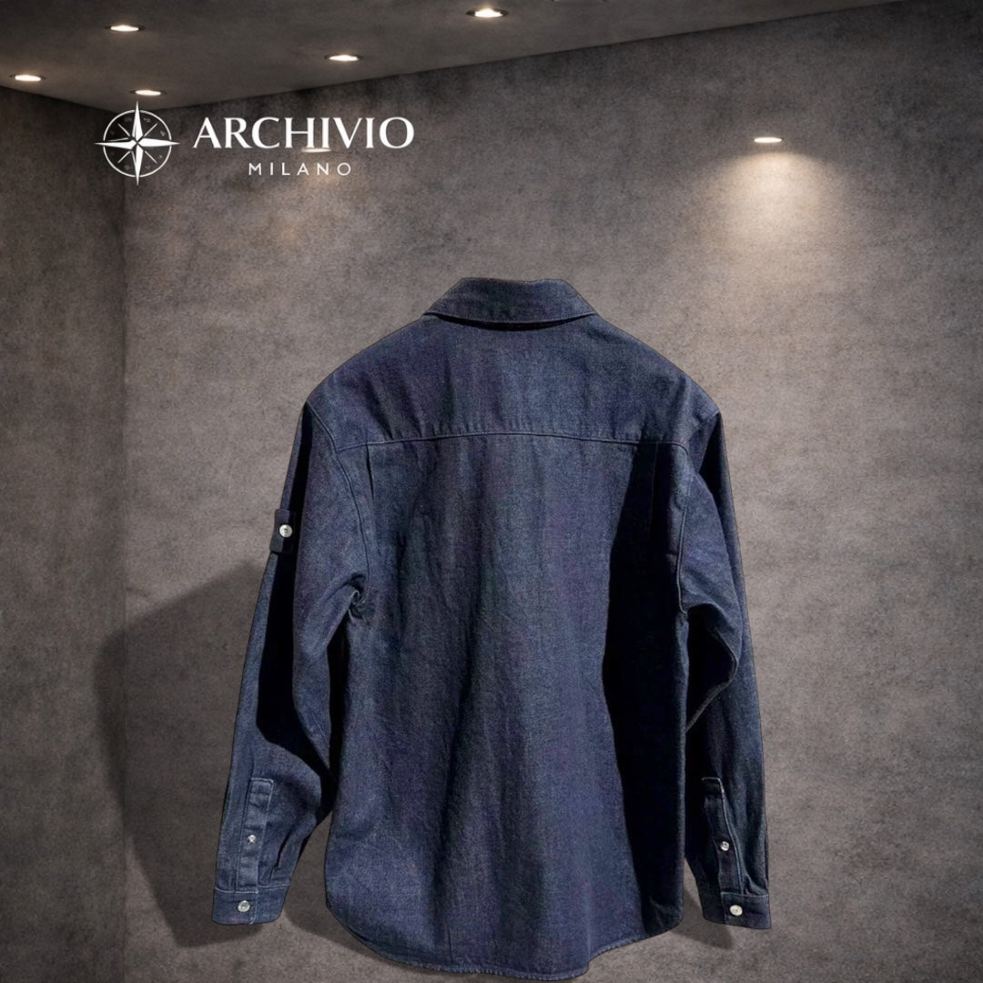 STONE ISLAND CHEMISE EN JEAN