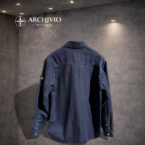 STONE ISLAND CHEMISE EN JEAN