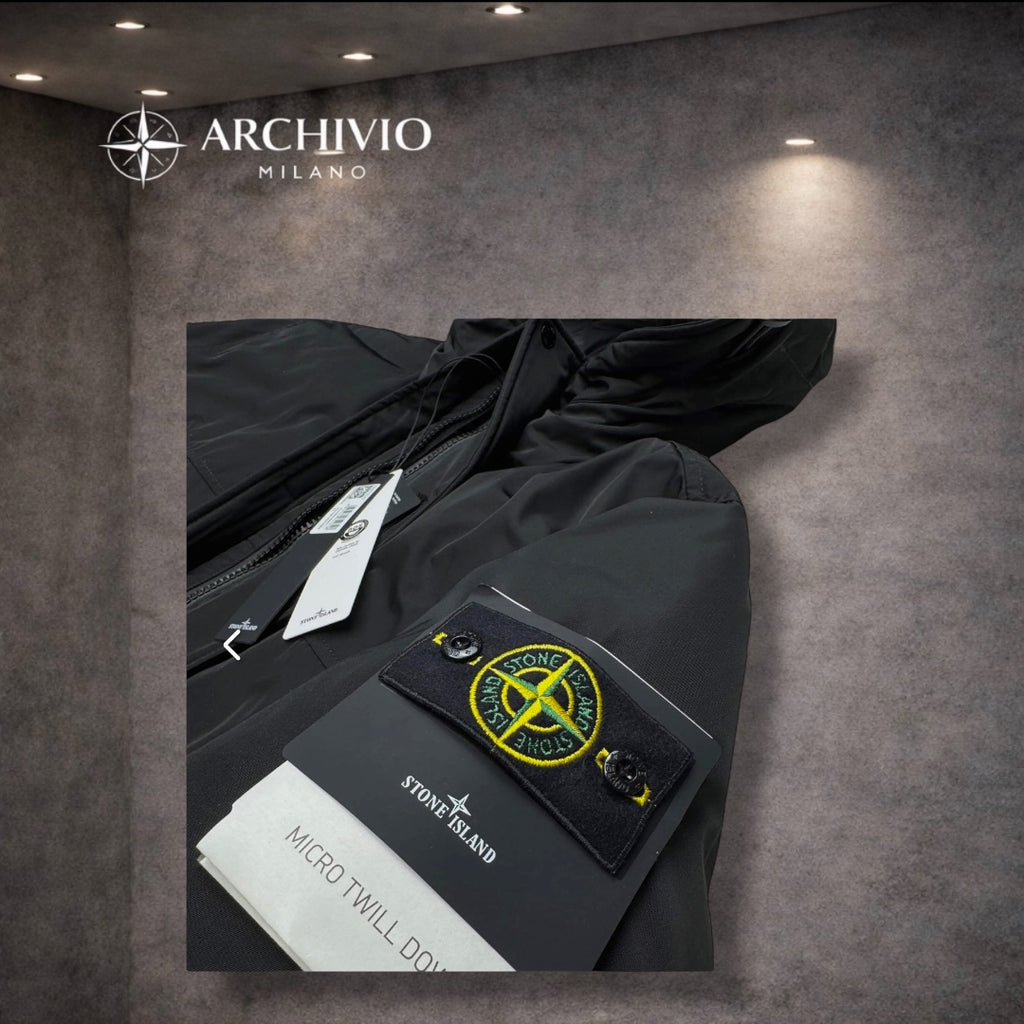 STONE ISLAND PARKA EN DUVET MICRO TWILL