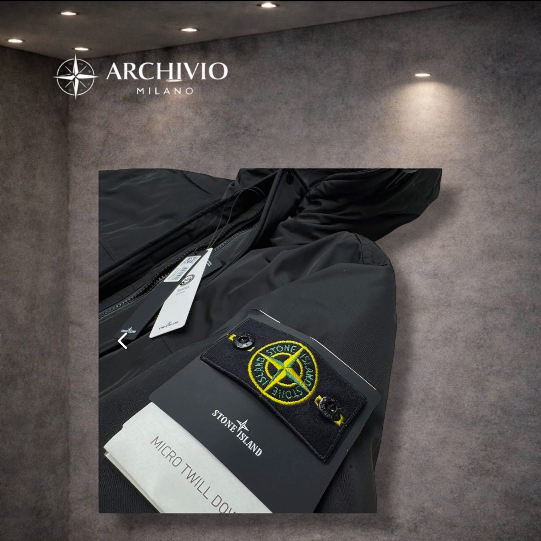 STONE ISLAND PARKA EN DUVET MICRO TWILL