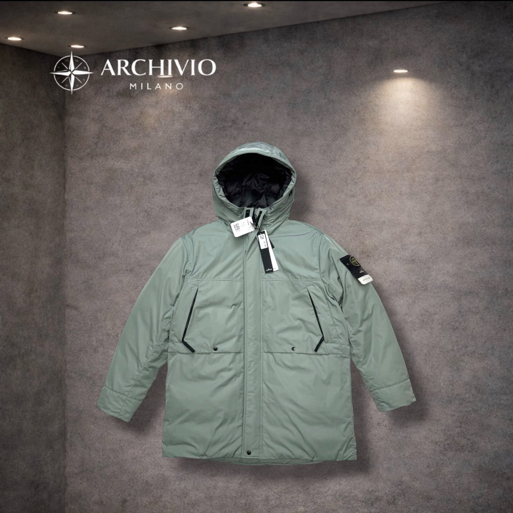 STONE ISLAND PARKA EN DUVET MICRO TWILL